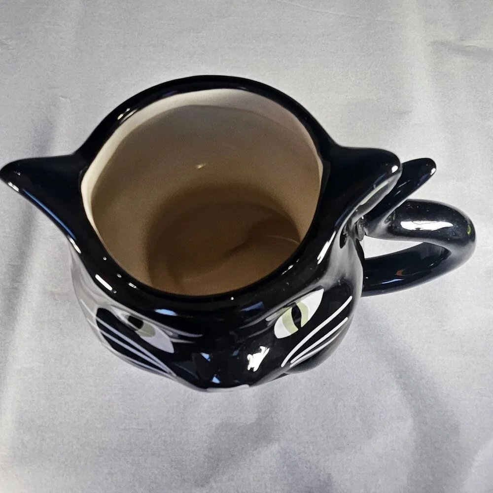 2022 Target Hyde And Eek Figural Black Cat Mug 12 Ounce Halloween Mug